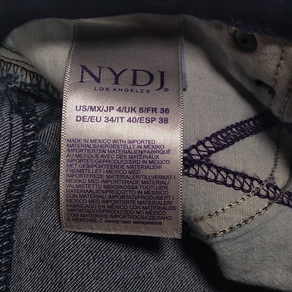 Size 4 NYDJ Jeans. Like new. Date night jeans. - Picture 6 of 8